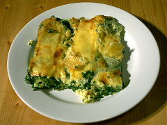 Spinatlasagne